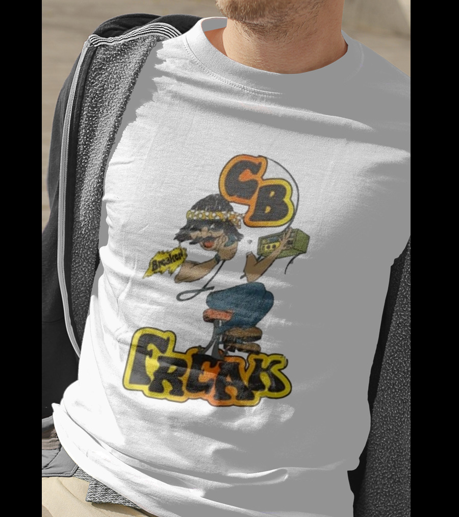 CB FREAK Breaker Trucker CB Radio Enthusiast T-Shirt