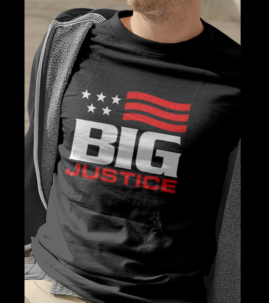 BIG JUSTICE American Flag T-Shirt