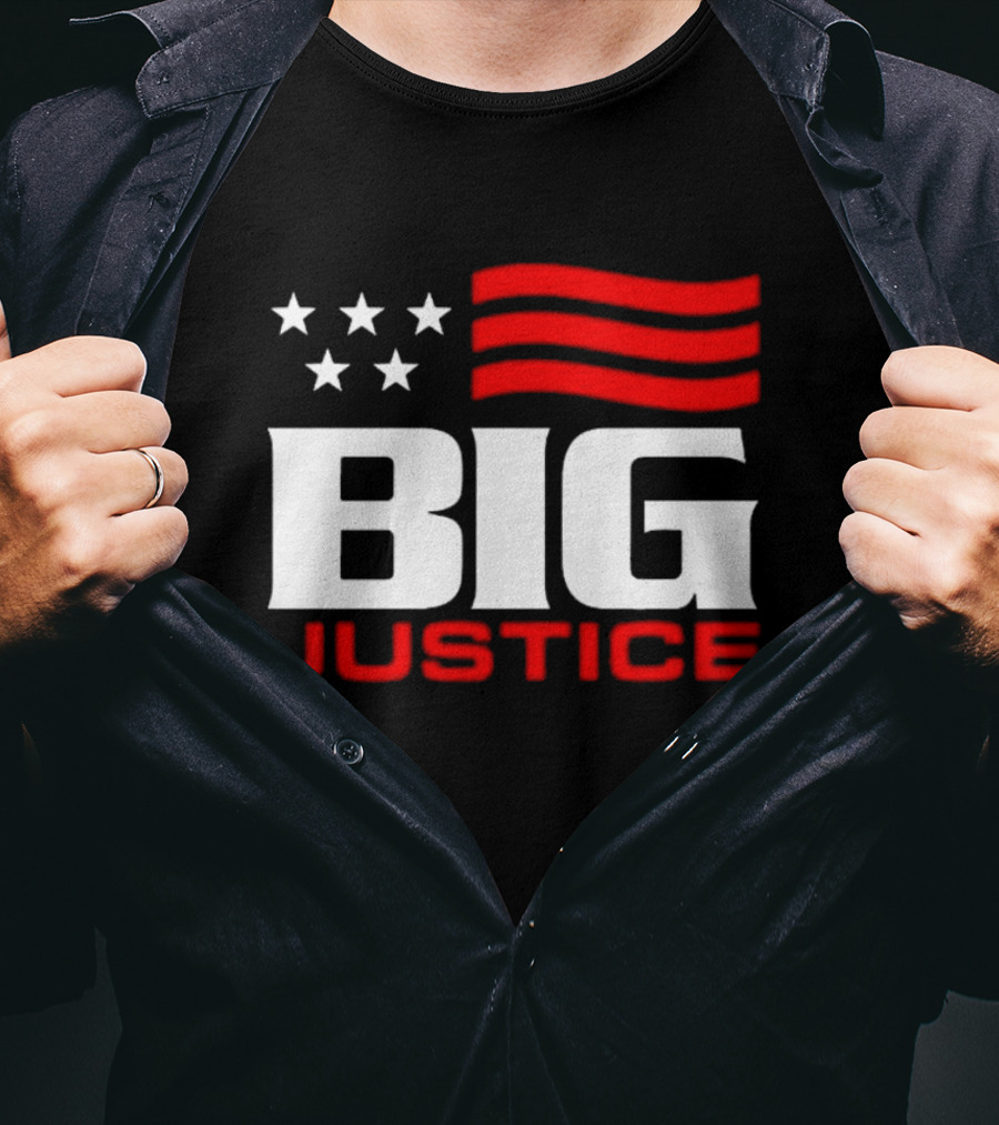 BIG JUSTICE American Flag T-Shirt