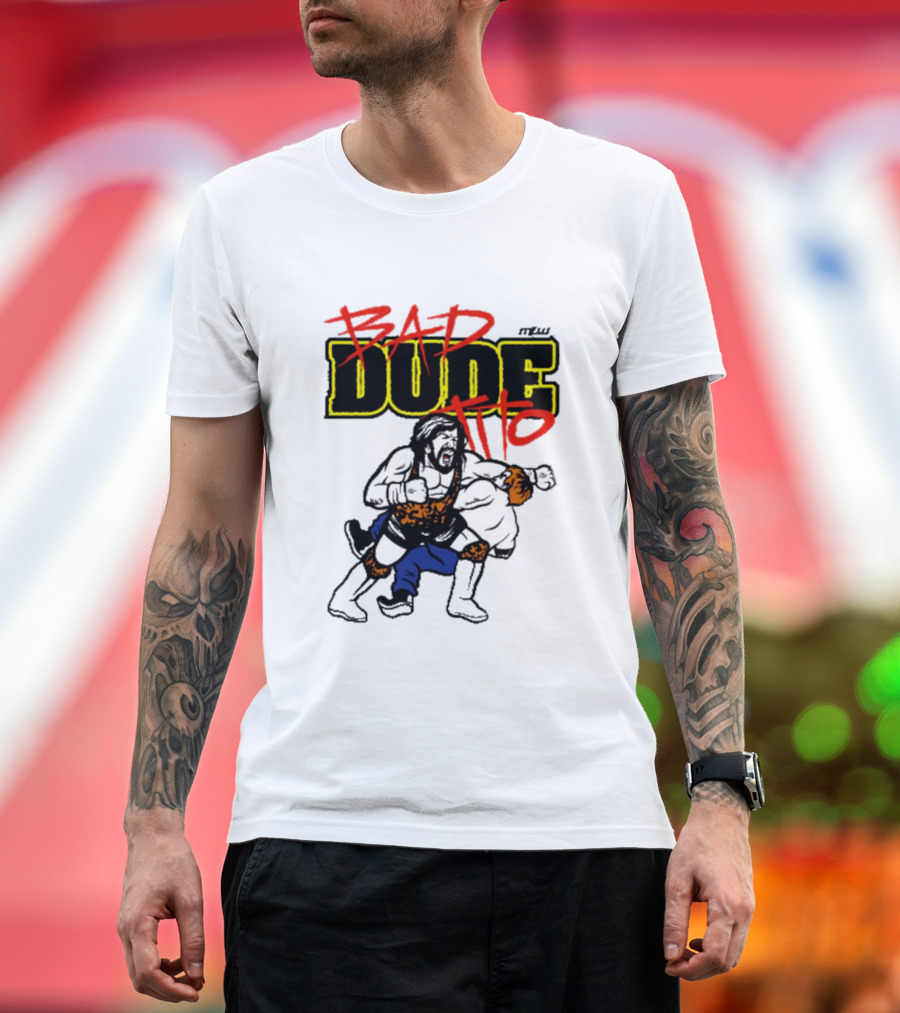 Bad Dude Tito MLW Wrestling Action T-Shirt