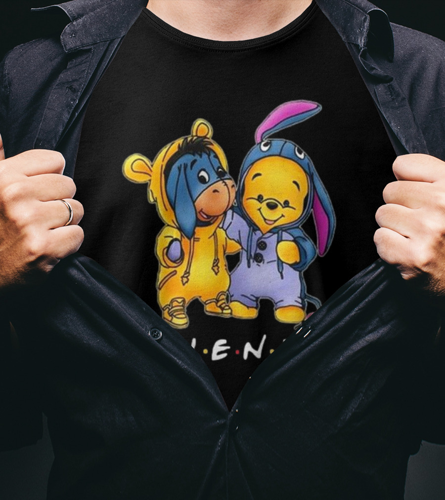 Winnie The Pooh And Eeyore Friends Best Friends For Life Mates T-Shirt