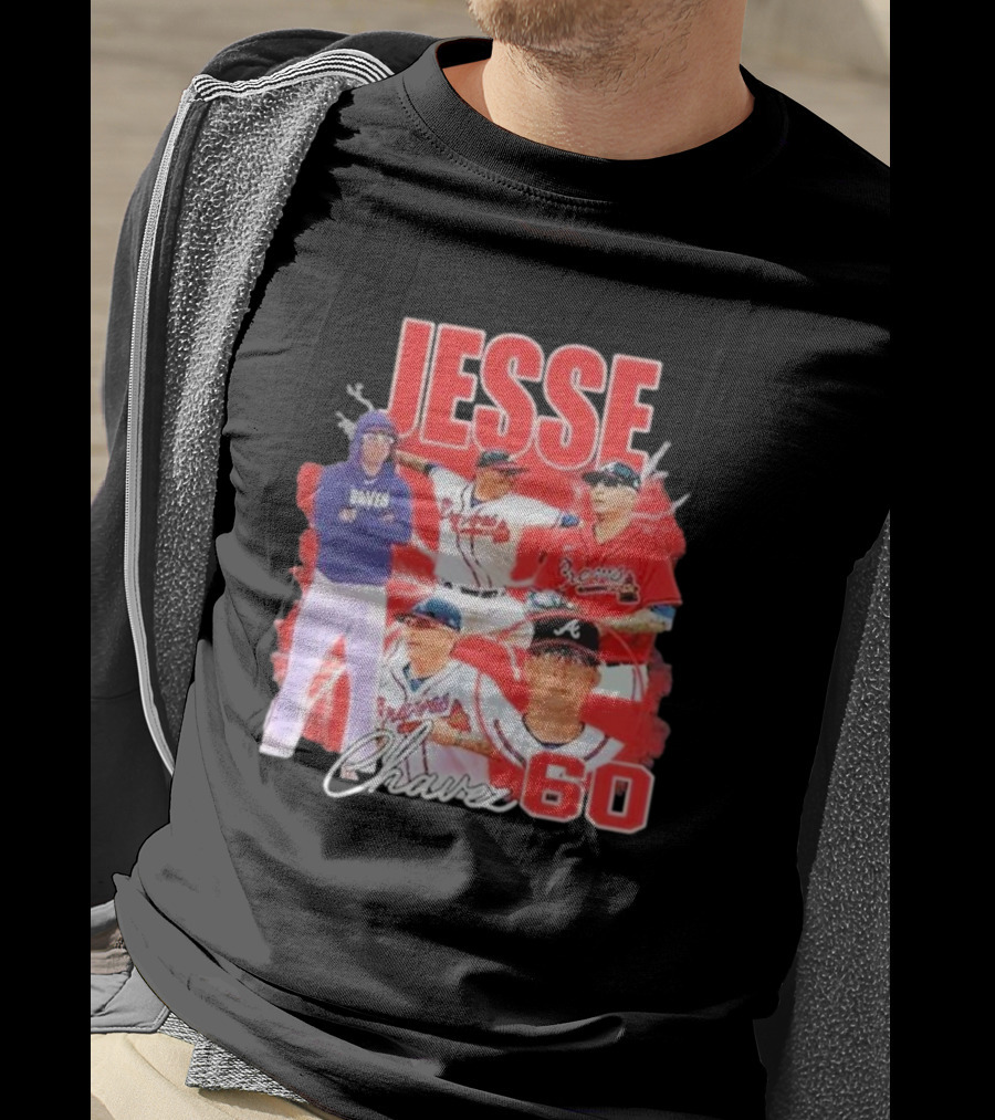 Braves Jesse Chavez 60 T-Shirt
