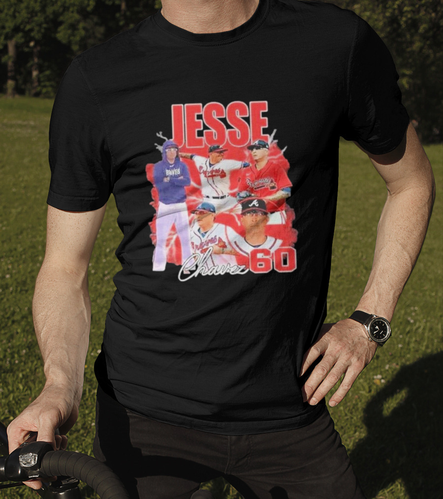 Braves Jesse Chavez 60 T-Shirt