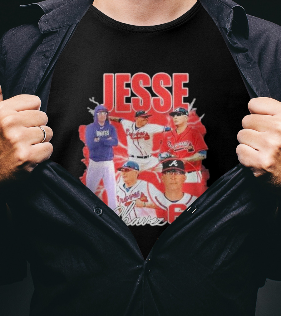 Braves Jesse Chavez 60 T-Shirt