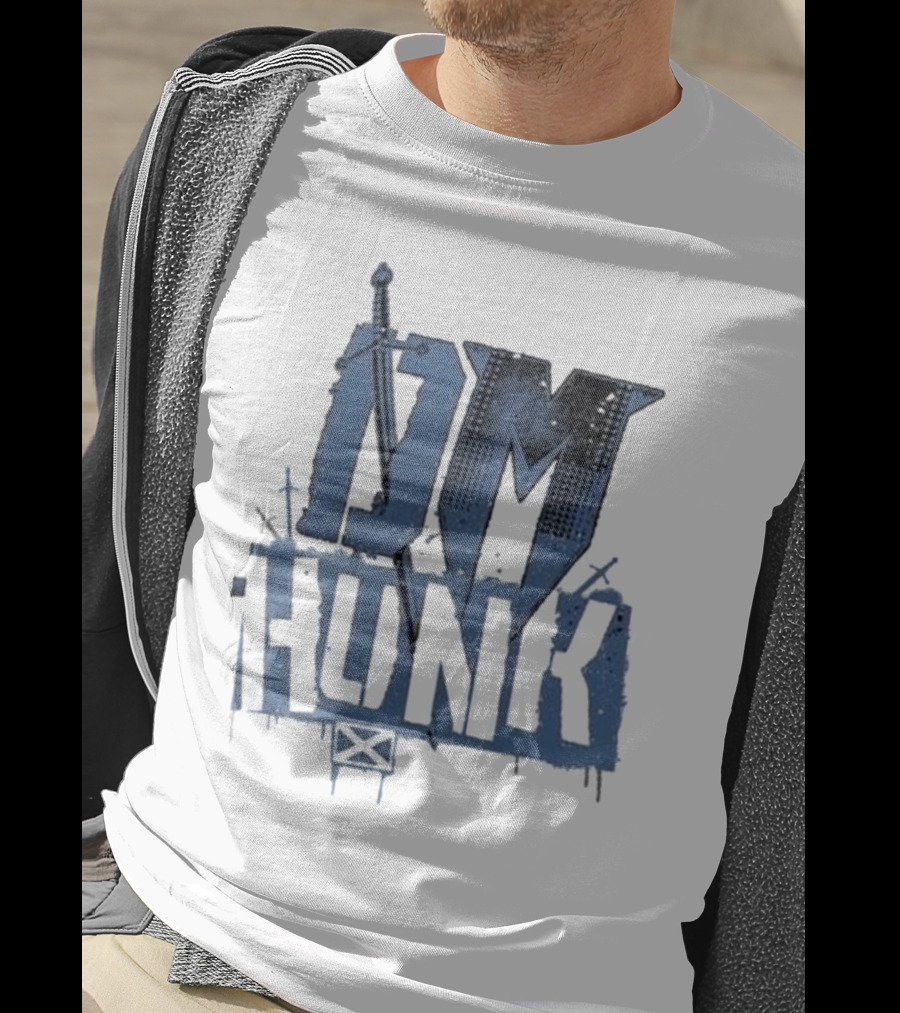 DM Hunk Sword Elements Drew Mcintyre Ringer T-Shirt