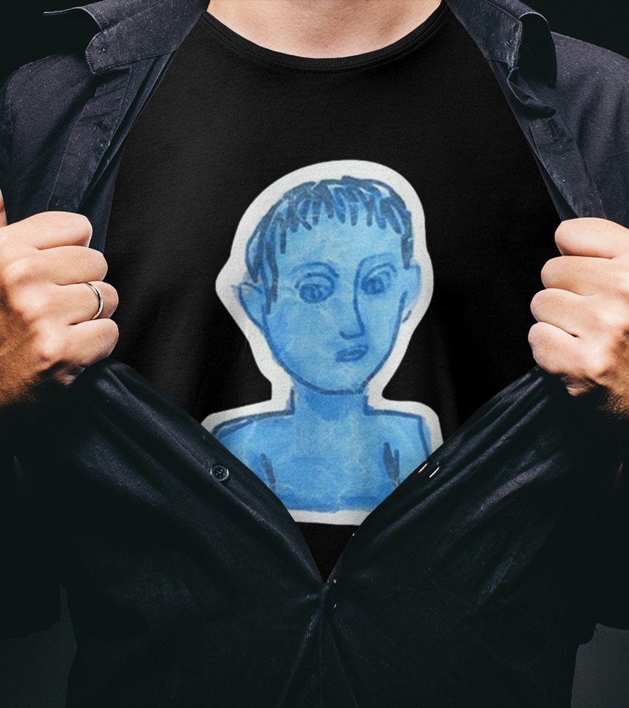 Hardest Fit Pics Blue Boii Iconic Blue T-Shirt