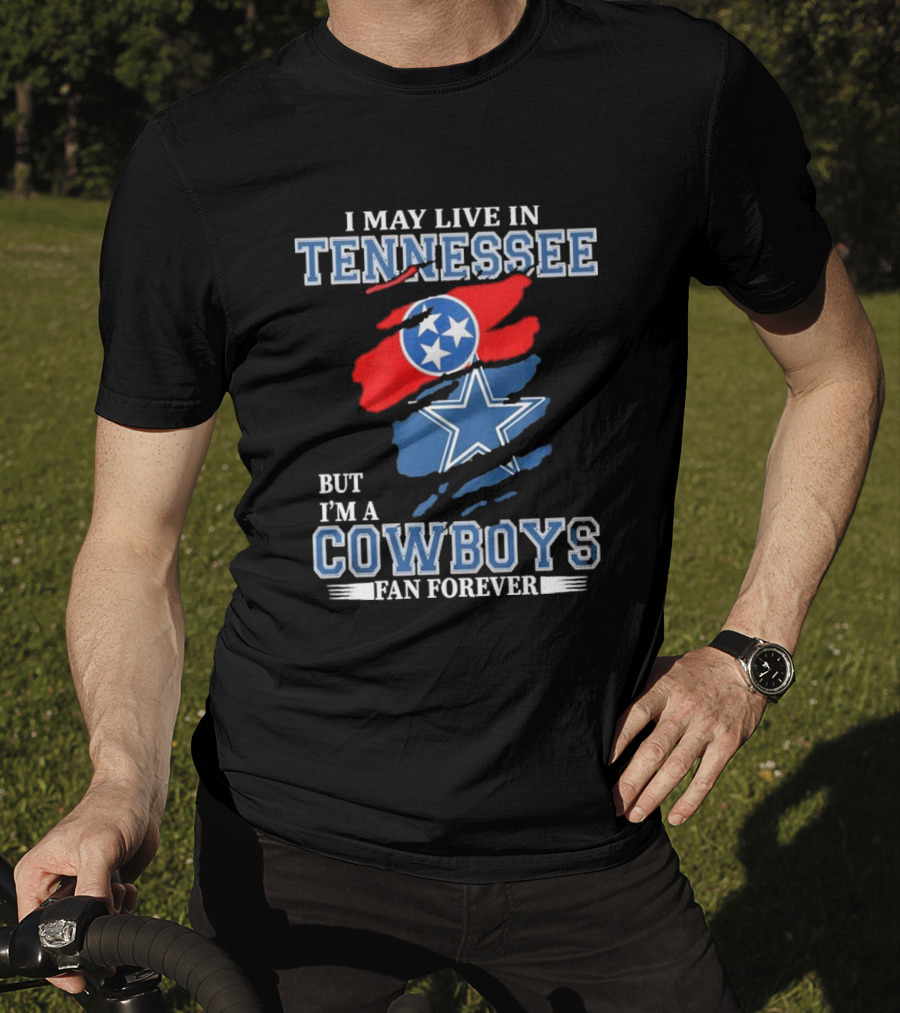 Tennessee Resident Dallas Cowboys Fan Forever NFL Loyalty T-Shirt
