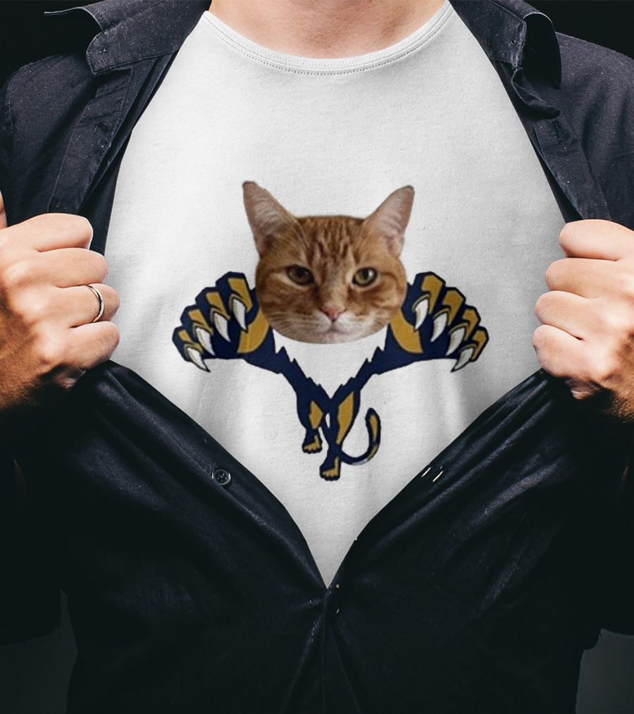 Paul Maurice Florida Panthers Cat T-Shirt