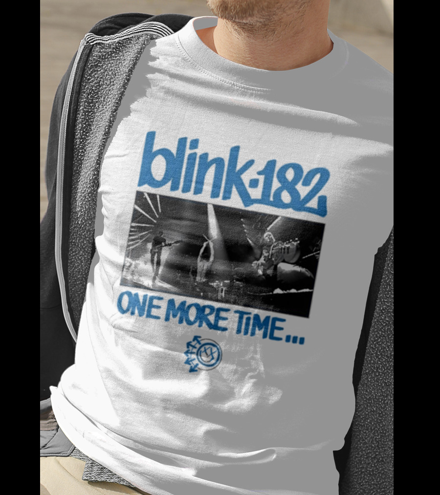 Blink-182 One More Time Concert Photo T-Shirt