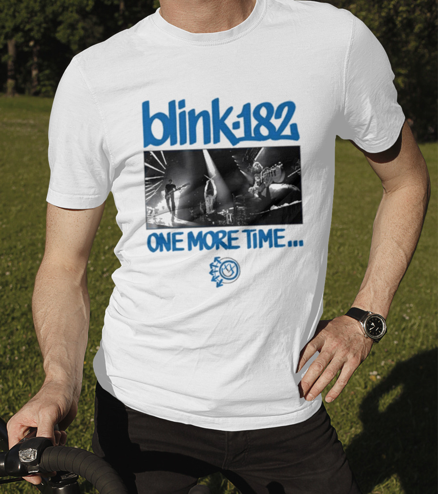 Blink-182 One More Time Concert Photo T-Shirt