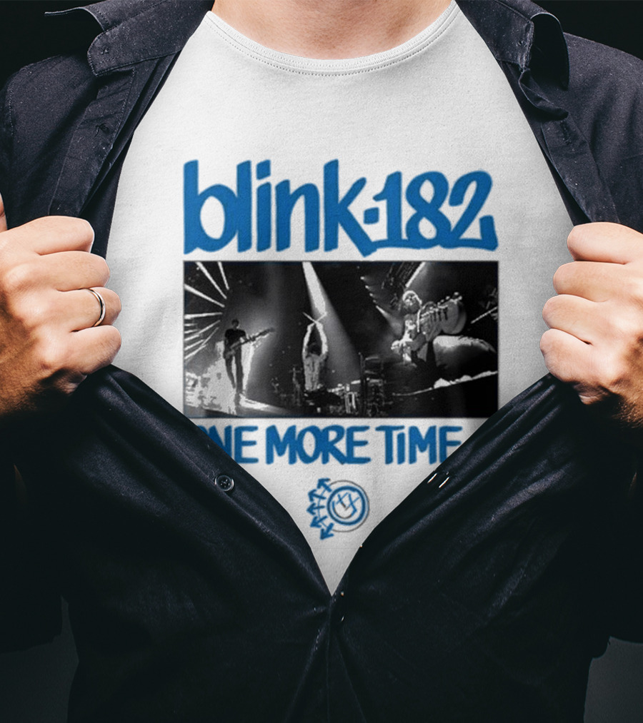 Blink-182 One More Time Concert Photo T-Shirt