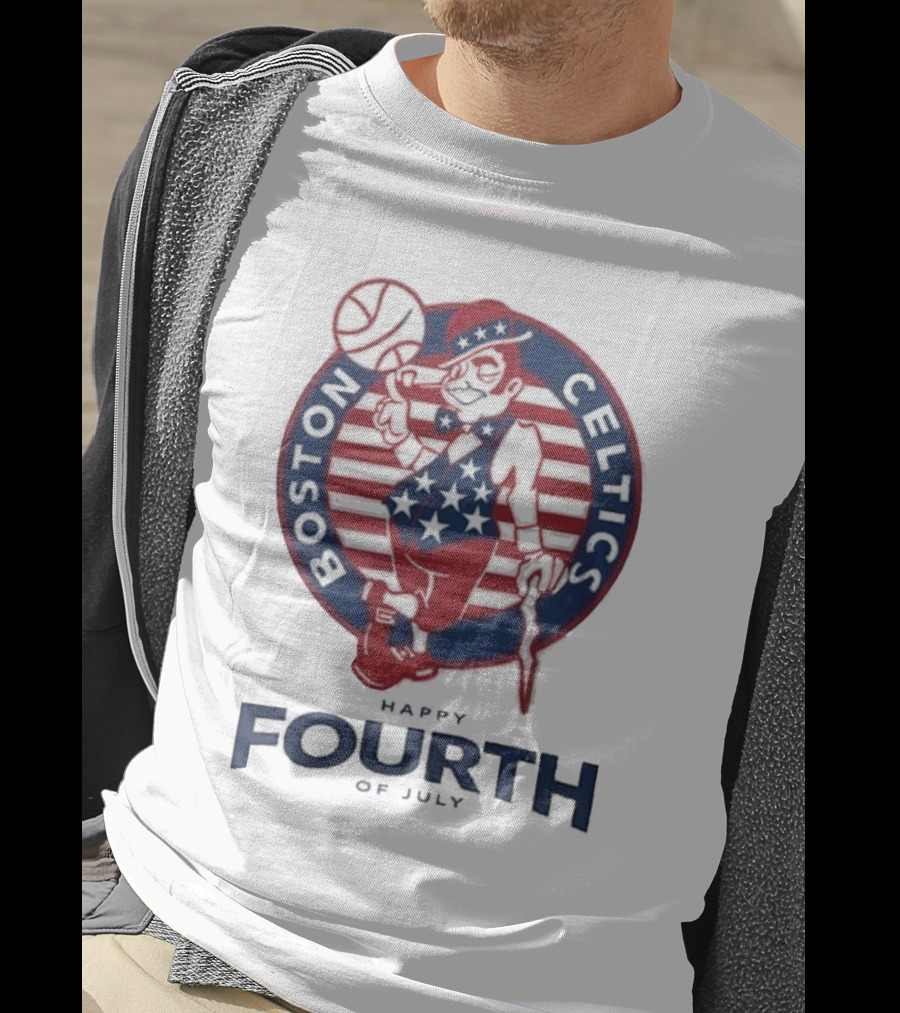 Boston Celtics Happy Fourth Of July T-Shirt
