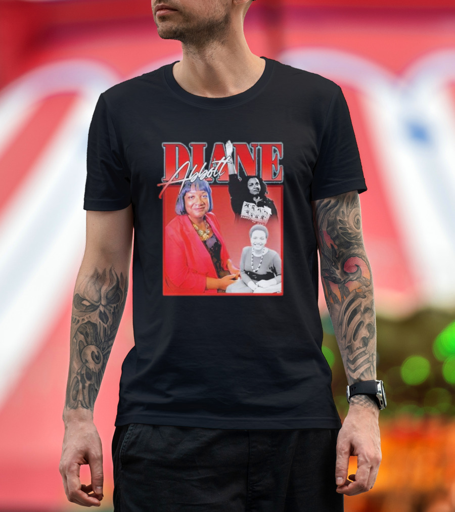 Diane Abbott Empowerment Portrait Collage T-Shirt