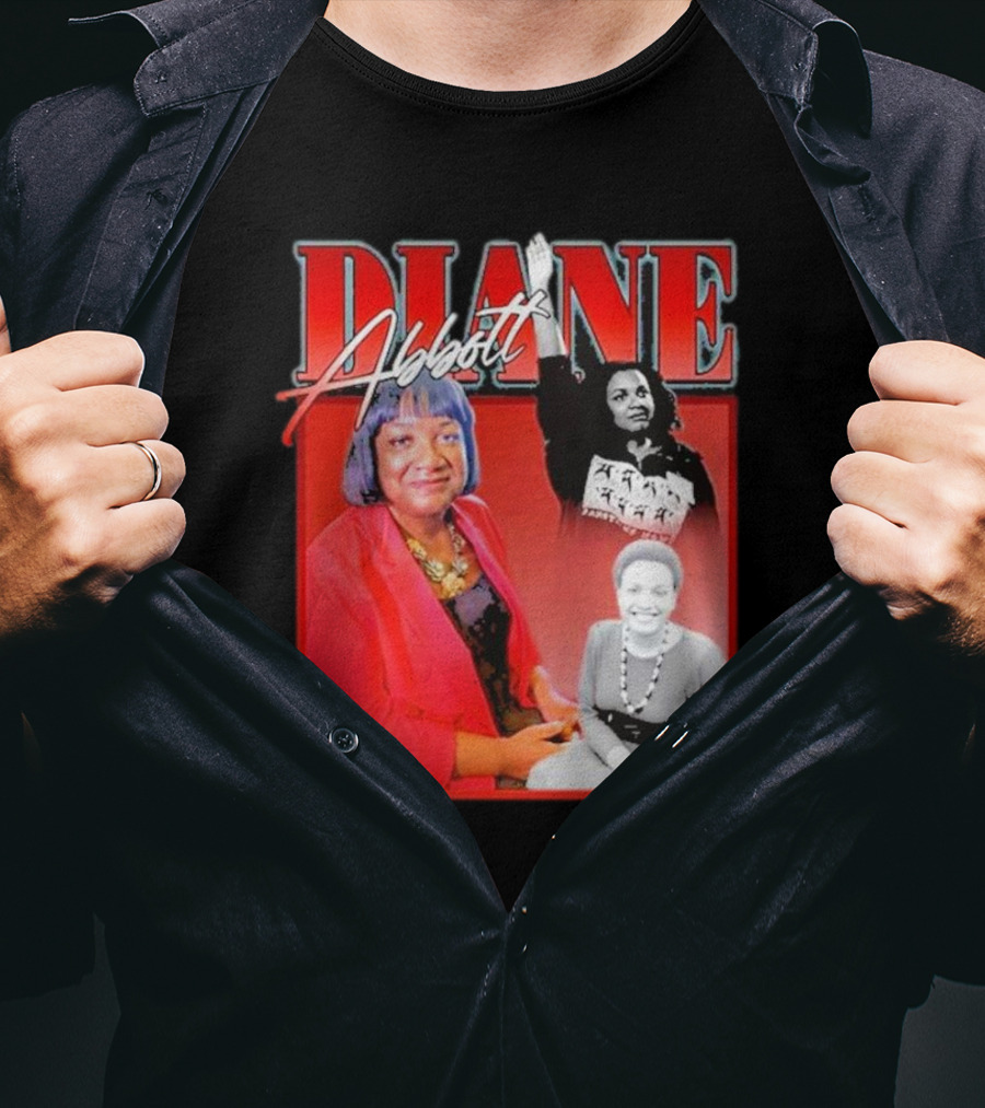 Diane Abbott Empowerment Portrait Collage T-Shirt