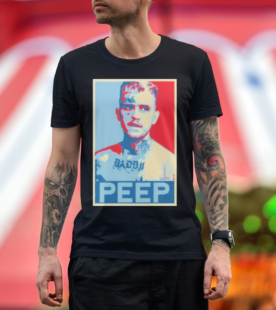 Lil Peep Daddy Peep Retro T-Shirt