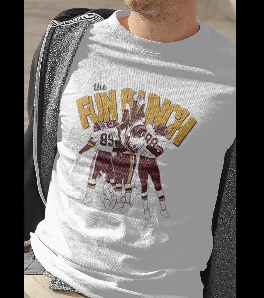 The Fun Bunch Rick Doc Walker Football T-Shirt
