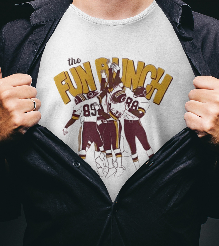 The Fun Bunch Rick Doc Walker Football T-Shirt