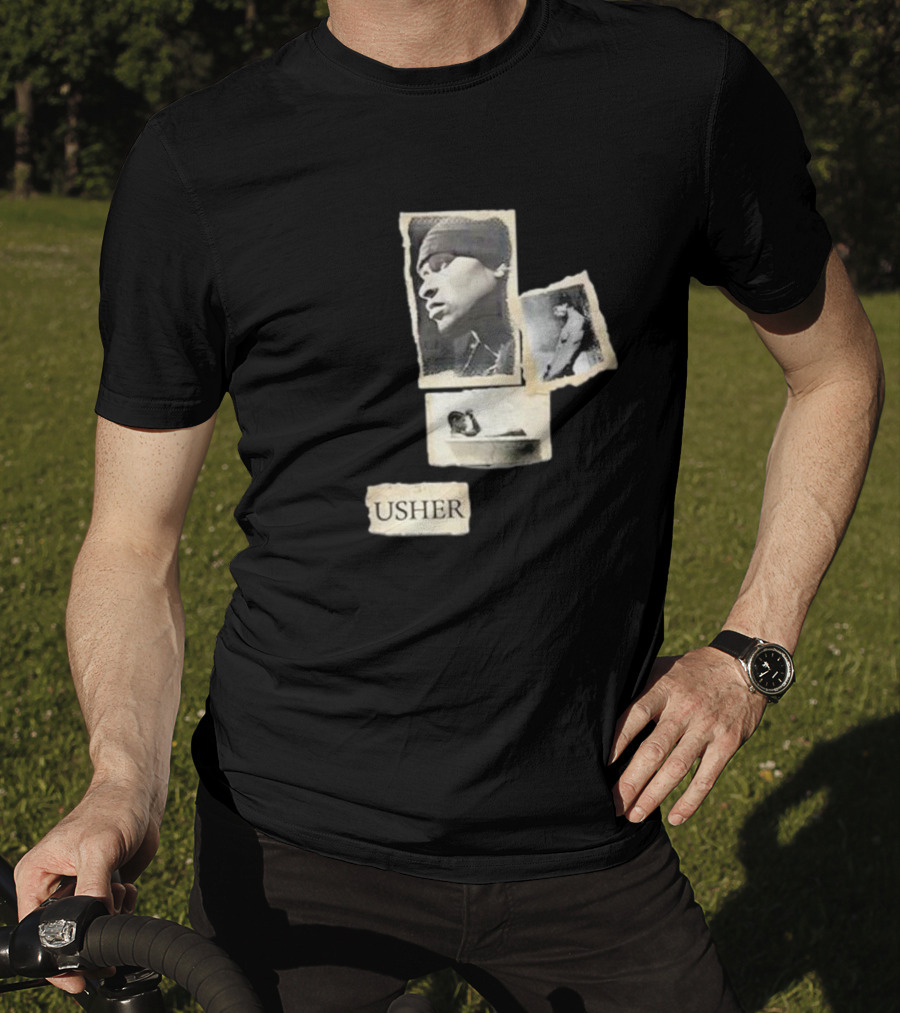 Usher Confessions Album Collage T-Shirt