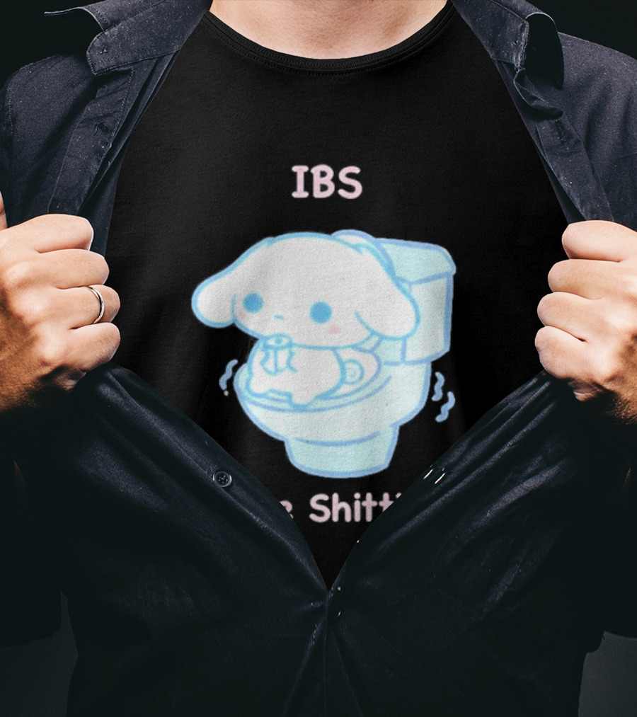 IBS I Be Shitting Cinnamoroll Toilet Humor T-Shirt