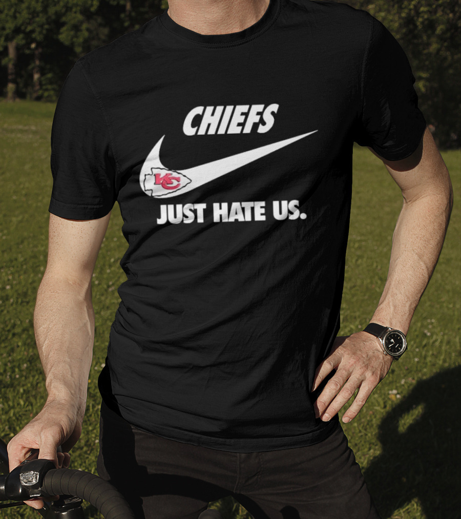CHIEFS KC Just Hate Us T-Shirt