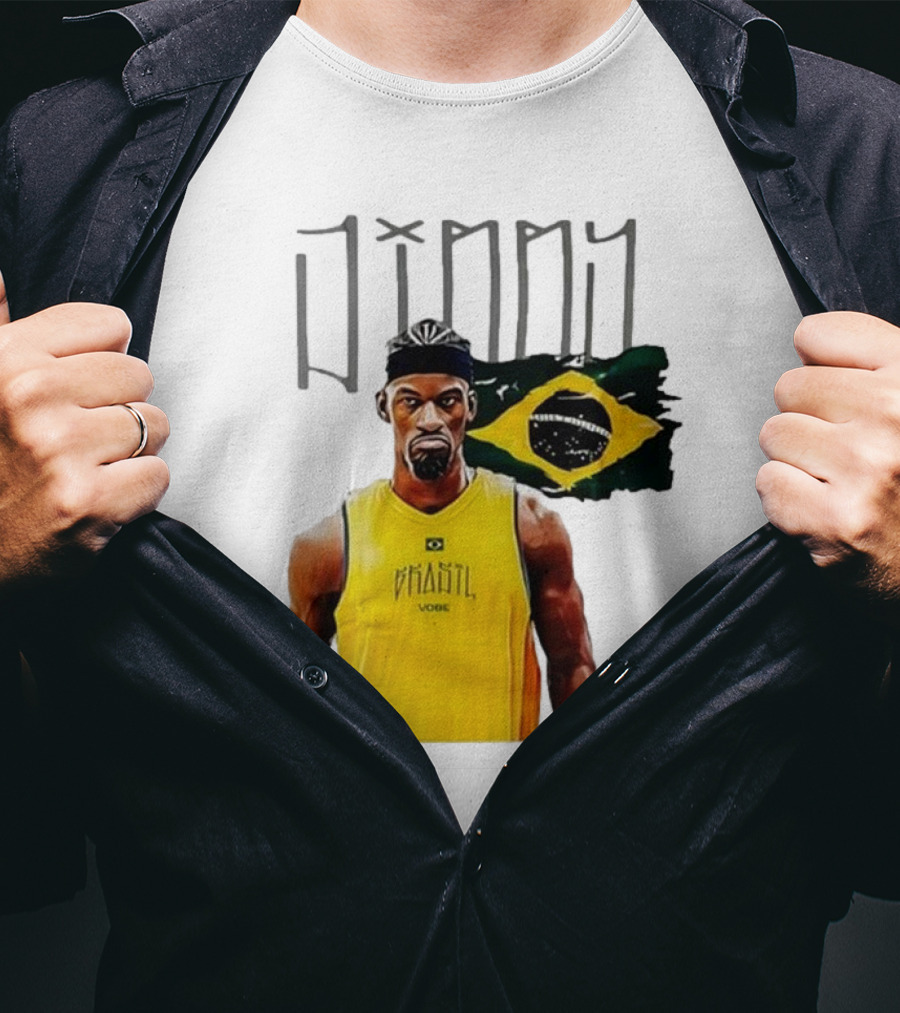 Jimmy Brasil Vibe Neymar Brazil Team T-Shirt