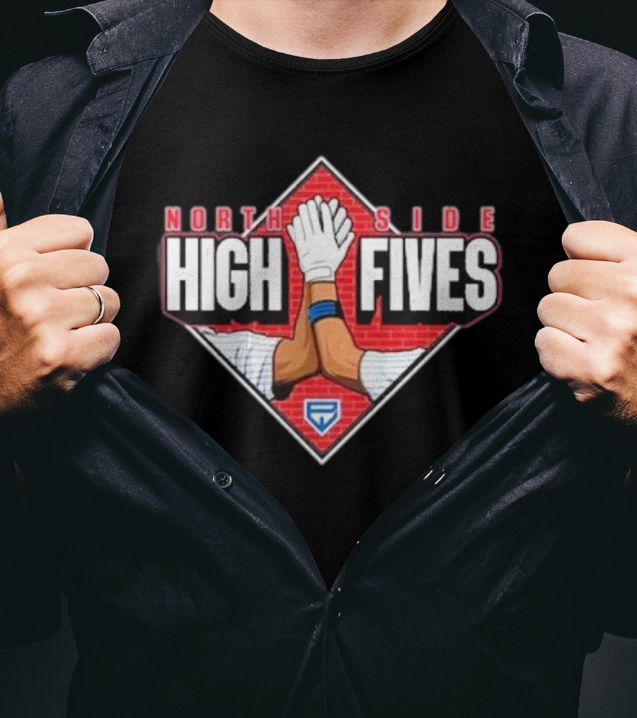 North Side High Fives Baseball Team Spirit T-Shirt