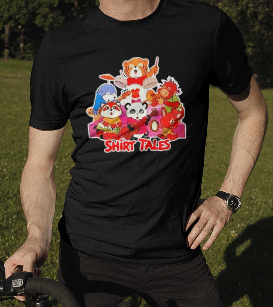 Shirt Tales Band Tribute Kids 80s Music Adventure T-Shirt