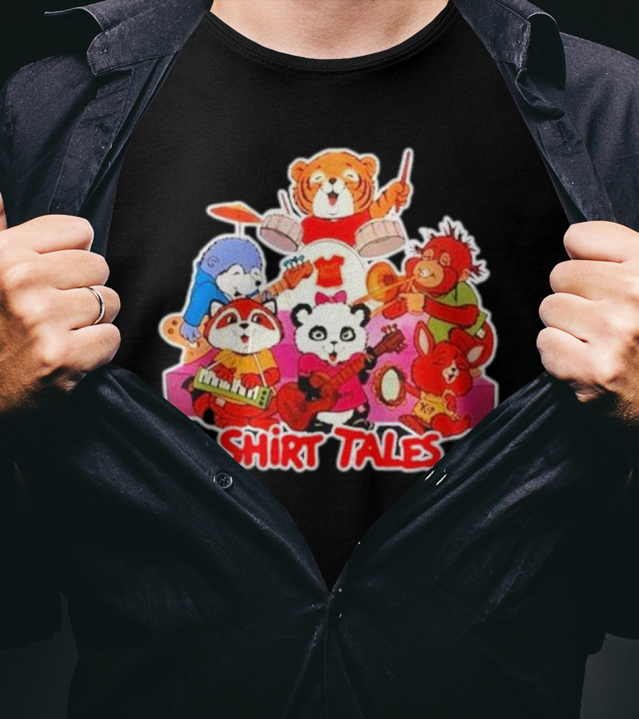 Shirt Tales Band Tribute Kids 80s Music Adventure T-Shirt