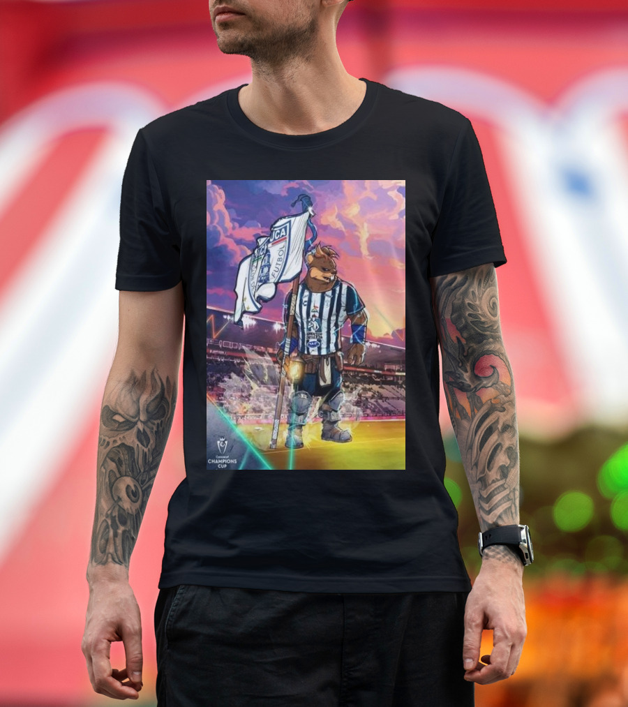 Club De Fútbol Pachuca Preparado Para La Batalla Épica Concacaf Champions Cup 1 De Junio T-Shirt