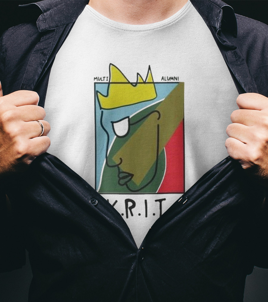 Big K.R.I.T. Radio Raheem K.R.I.T. Iconic Minimalist Crown T-Shirt