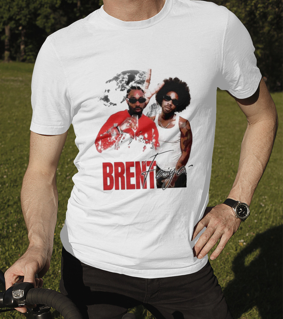 Brent Faiyaz Red Jacket And Tank Top T-Shirt