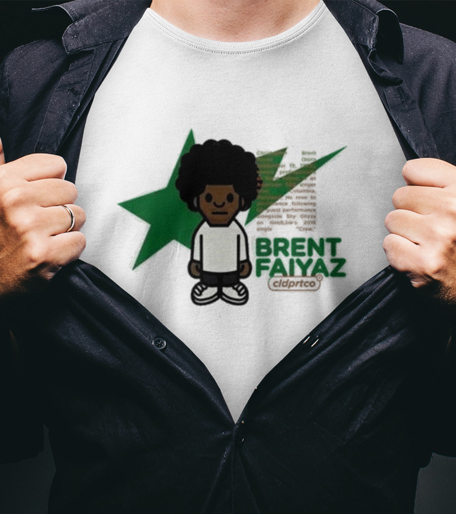 Brent Faiyaz Cold Prints Babymilo Star T-Shirt