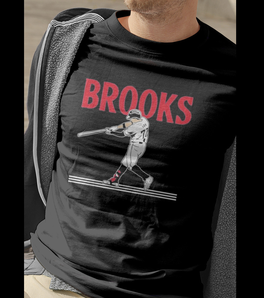 Brooks Lee Baseball Slugger Swing T-Shirt
