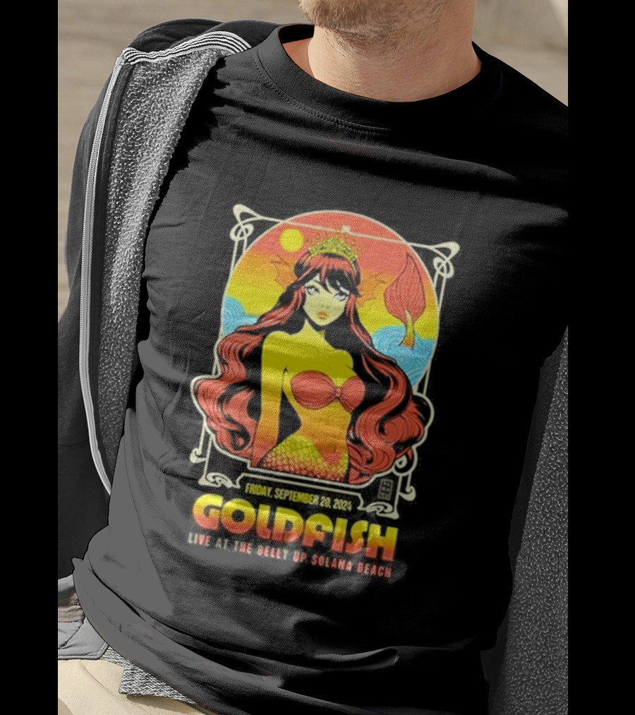 Goldfish Live At The Belly Up Solana Beach Friday September 20 T-Shirt