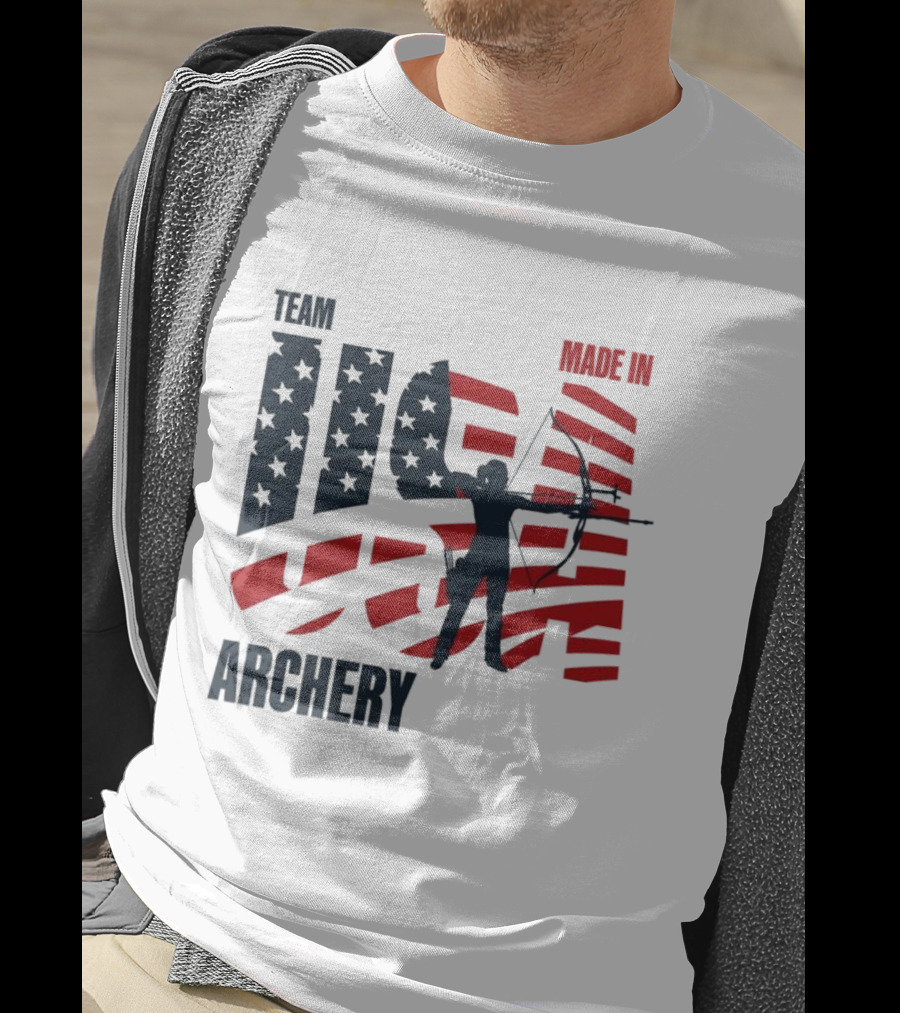 Team USA Archery Made In Olympic T-Shirt
