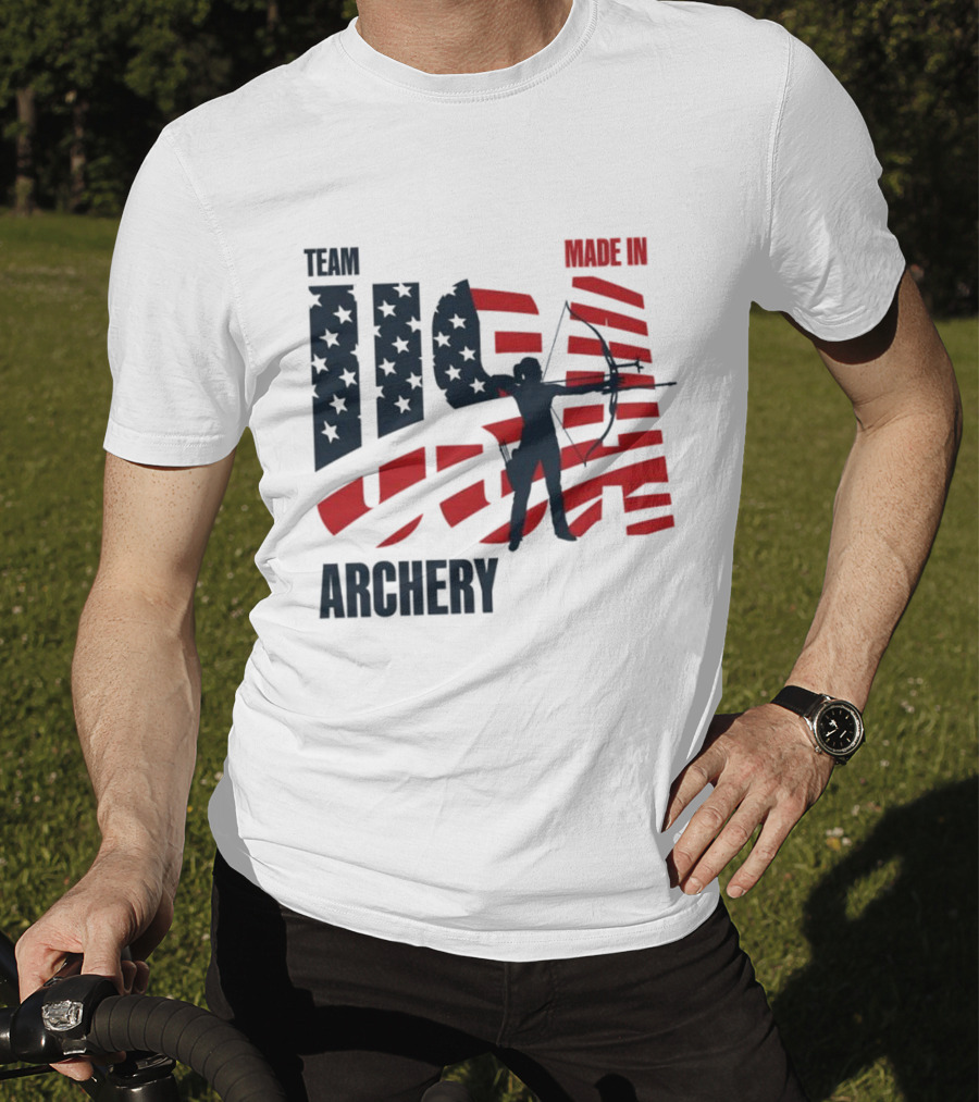 Team USA Archery Made In Olympic T-Shirt