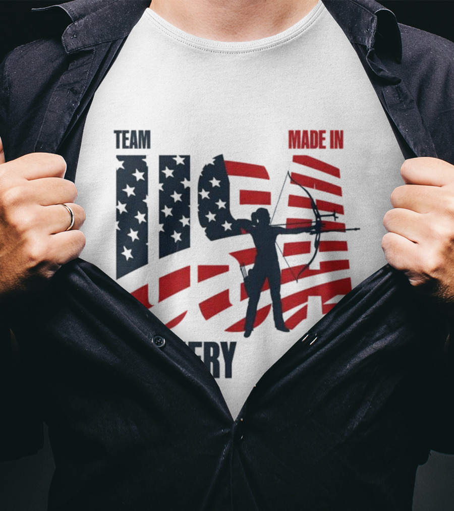 Team USA Archery Made In Olympic T-Shirt
