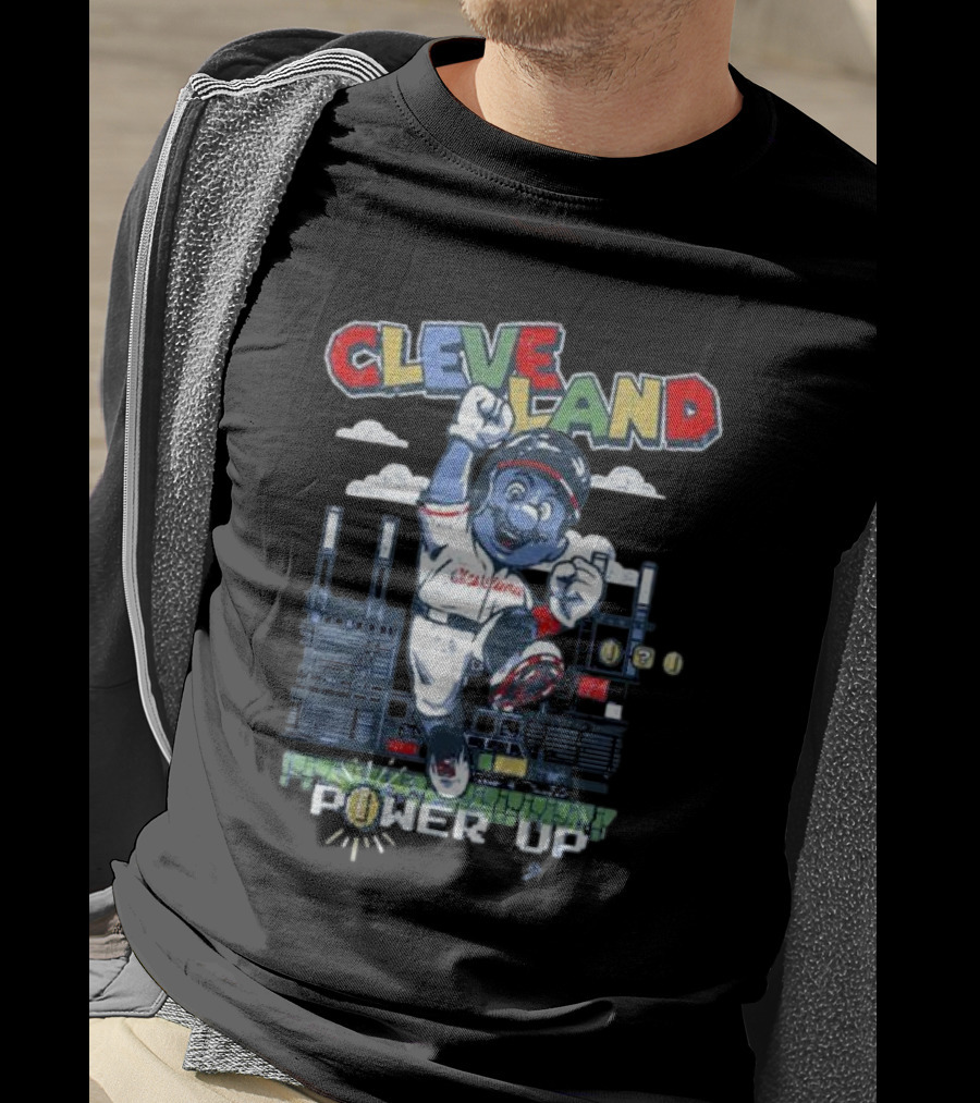 Cleveland Baseball Power-up Stadium Hero T-Shirt