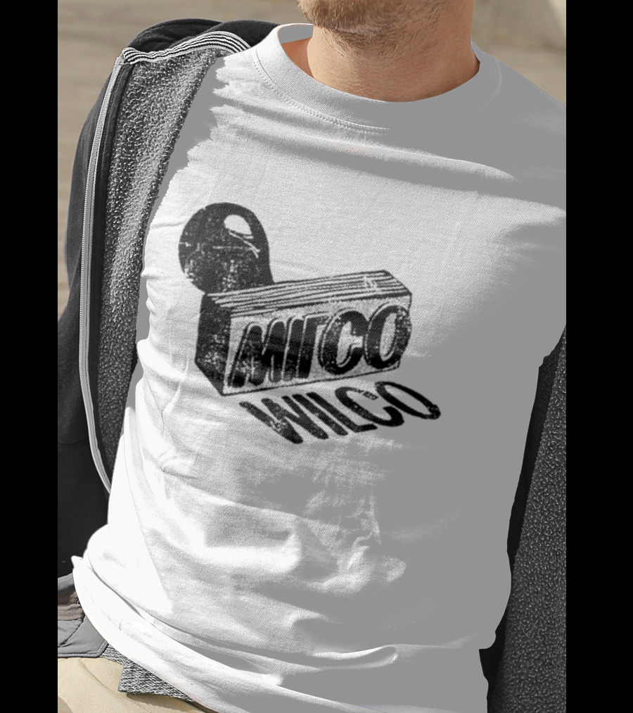 Wilco Stamp Rubber Ink Block T-Shirt