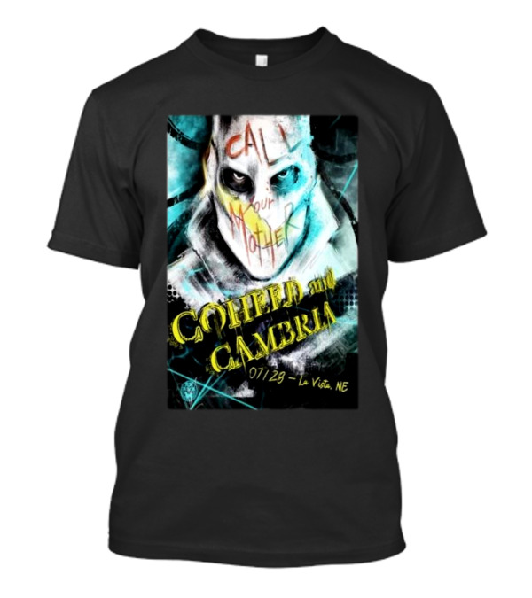 Coheed And Cambria Call Your Mother Jul 28 2024 The Astro Amphitheater La Vista NE T-Shirt