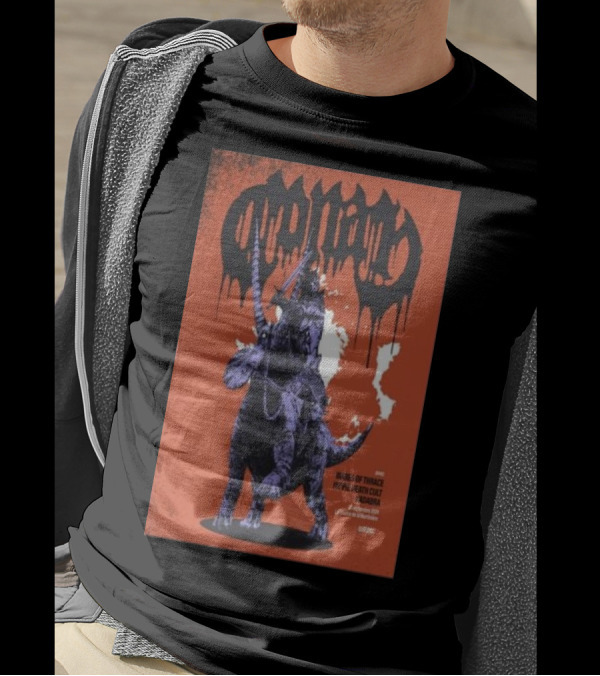 Conan Sep 15 2024 Café Campus Montreal With Wormwitch Mares Of Thrace Hippie Death Cult Magdabra Quebec Tour T-Shirt