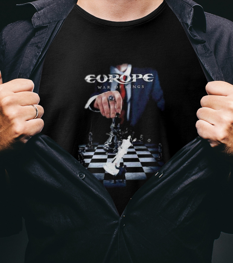 Europe War Of Kings Chess Battle T-Shirt