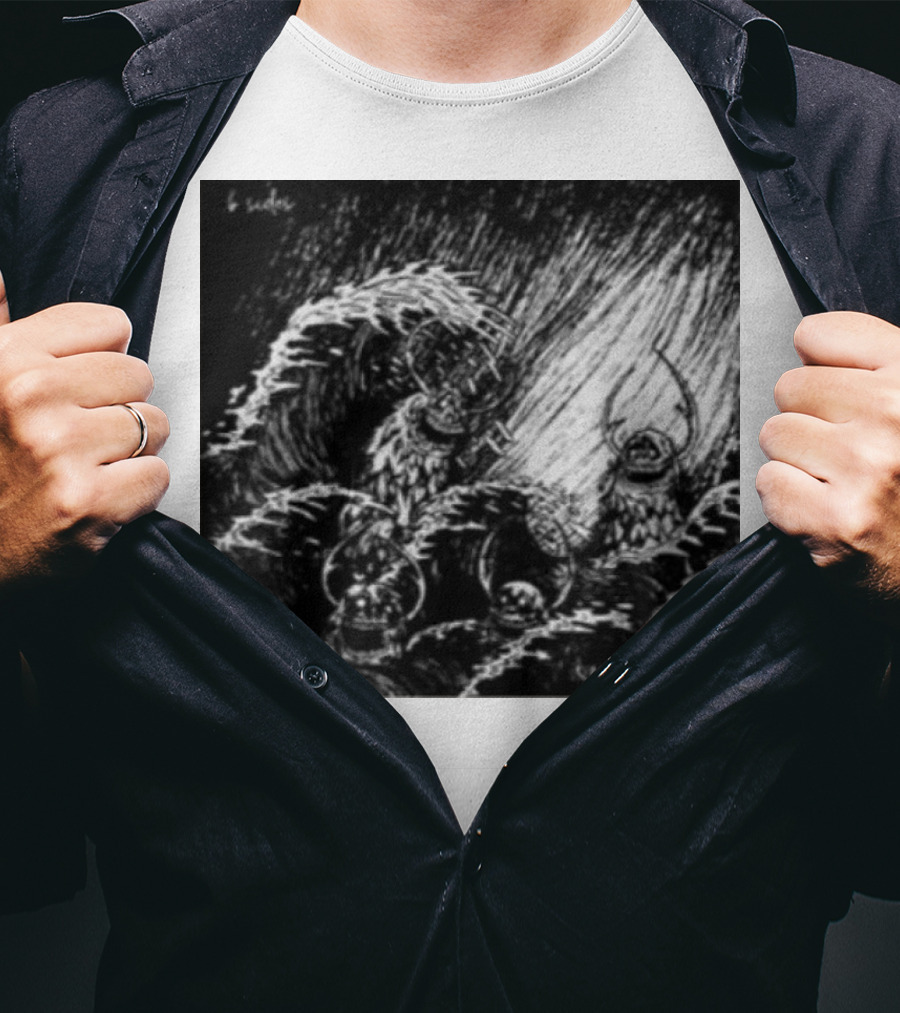 Kurt Travis B Sides Ocean Wave Creatures T-Shirt