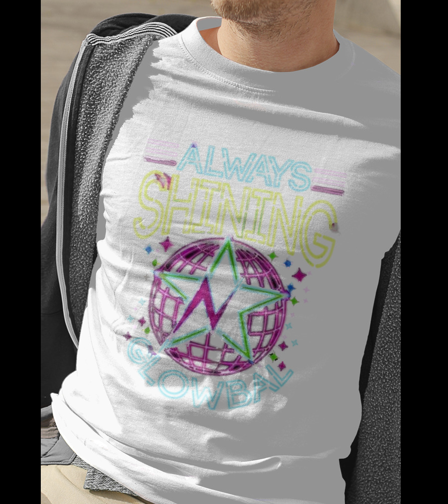 Always Shining Glowbal Naomi WWE Royal Rumble T-Shirt