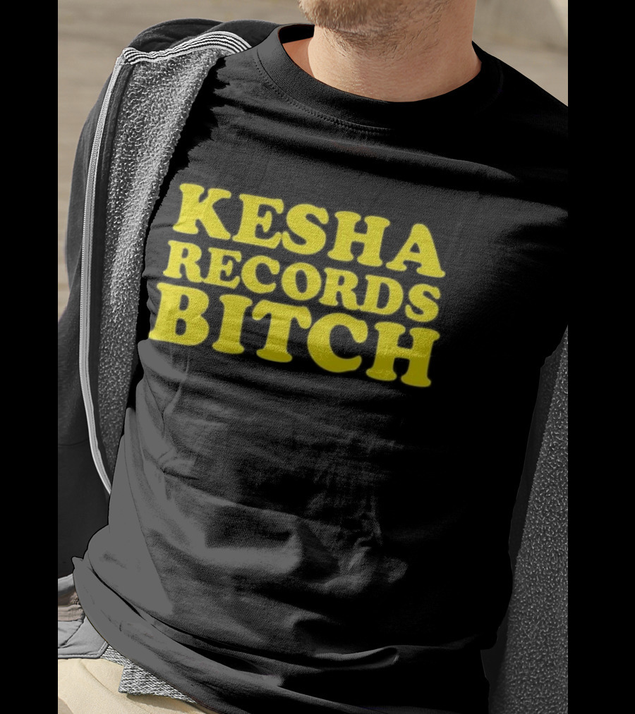 Kesha Records Bitch T-Shirt