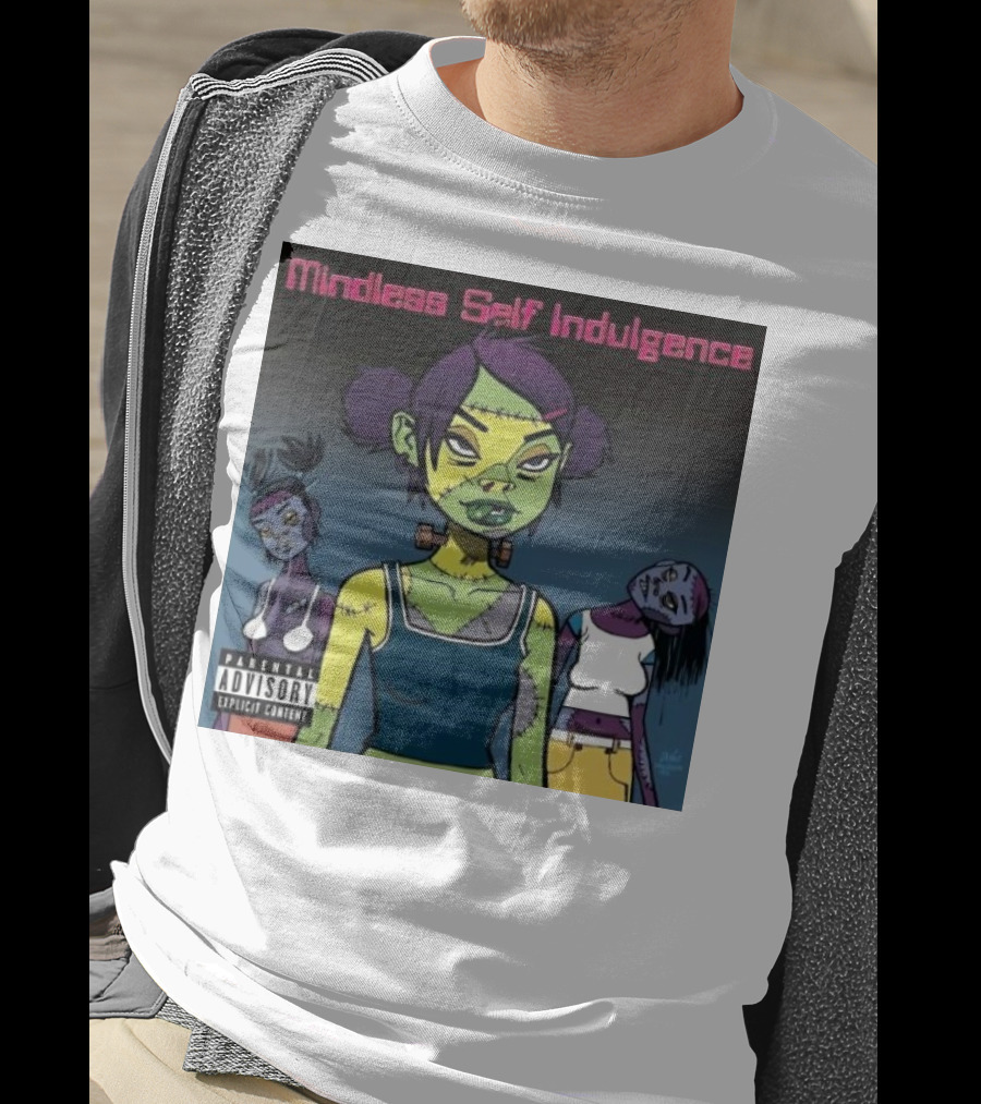 Mindless Self Indulgence Explicit Content Animated Zombie Characters T-Shirt