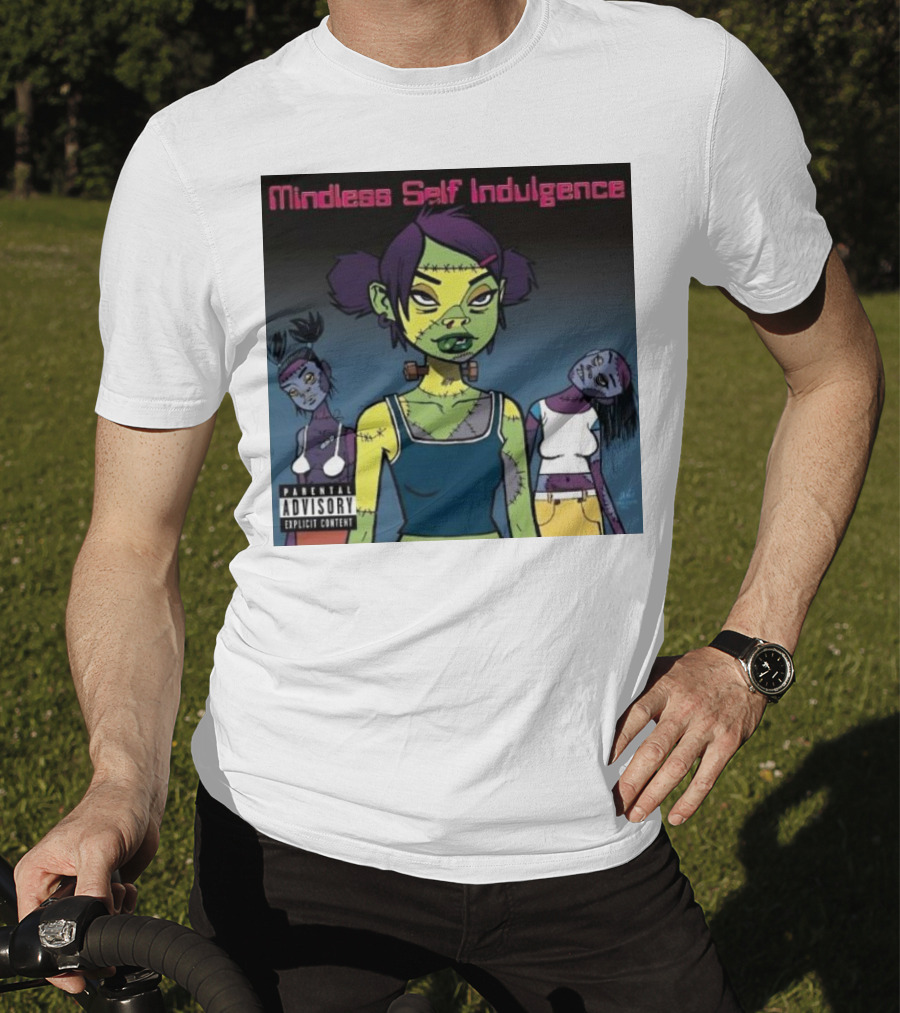 Mindless Self Indulgence Explicit Content Animated Zombie Characters T-Shirt