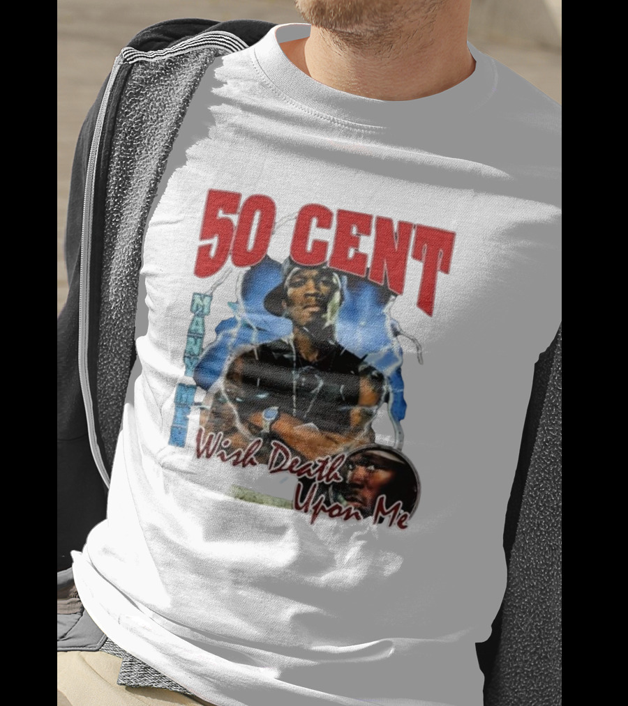 50 Cent Many Men Wish Death Upon Me Money By Monday T-Shirt