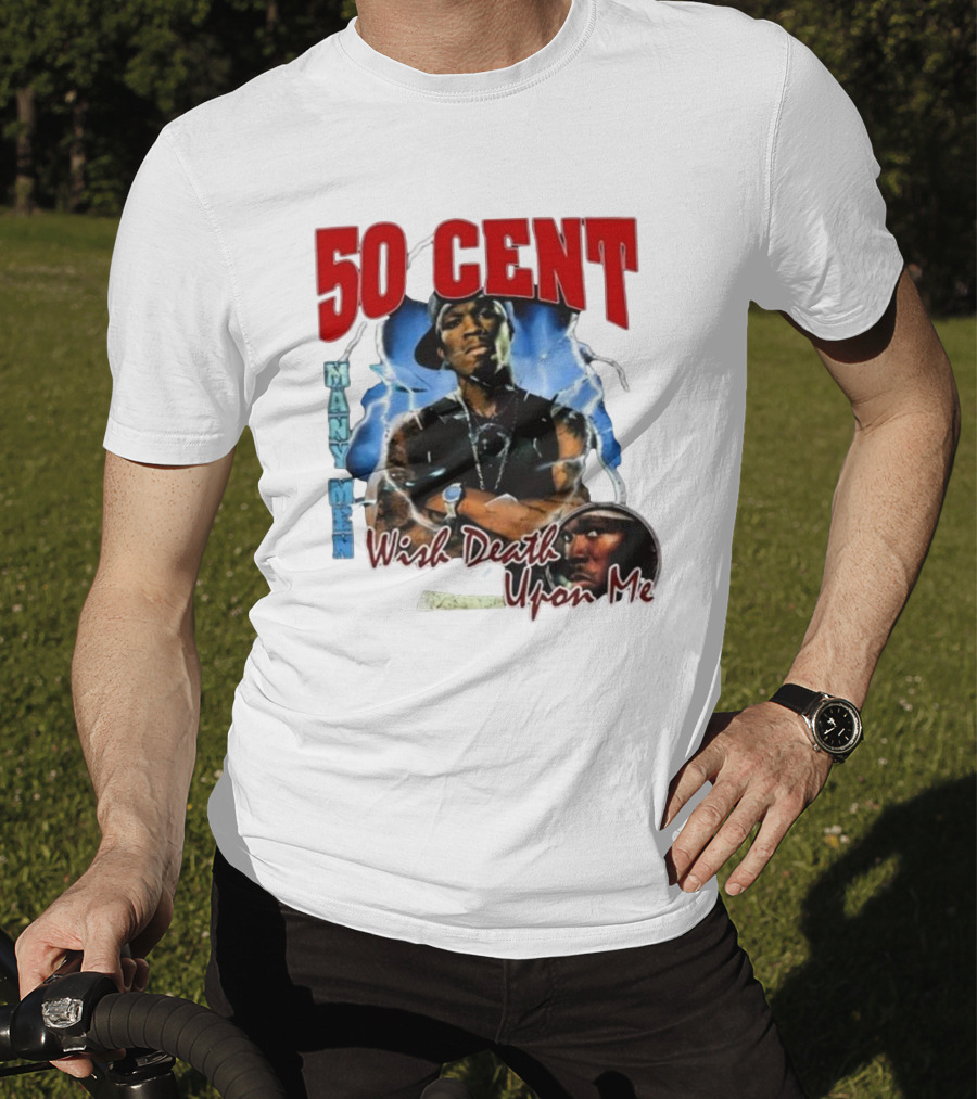 50 Cent Many Men Wish Death Upon Me Money By Monday T-Shirt