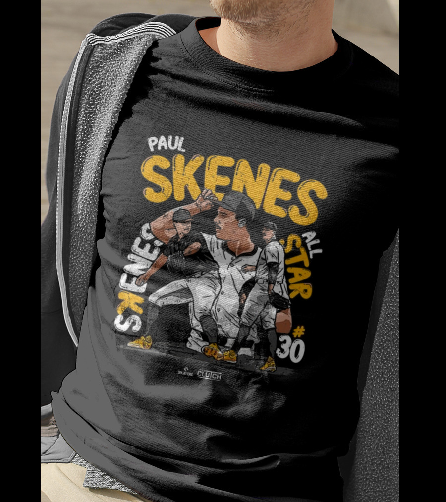 Paul Skenes All-Star #30 Clutch Players Baseball T-Shirt